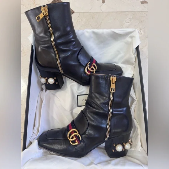 Gucci Betis Glamour Boots - Picture 5 of 6